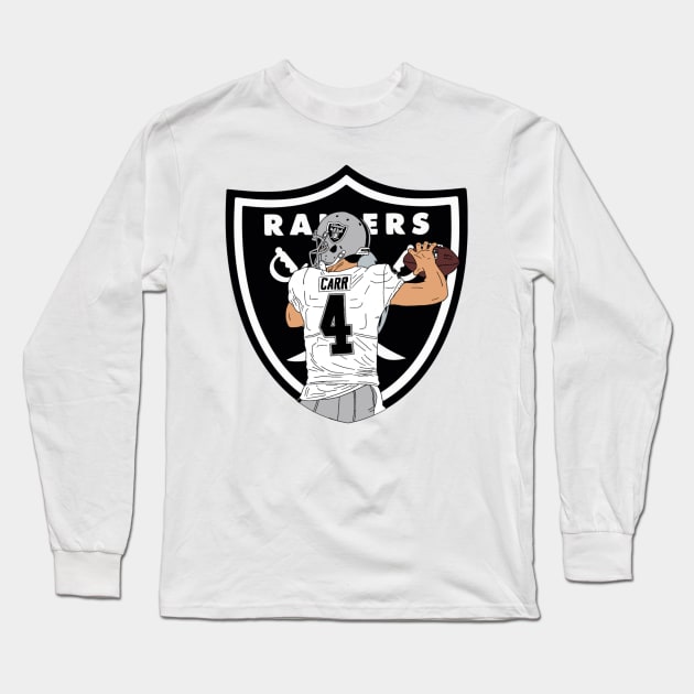 Raiders Long Sleeve T-Shirt by Oralepinz 